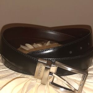 2-n-1 Man's Leather Belt
